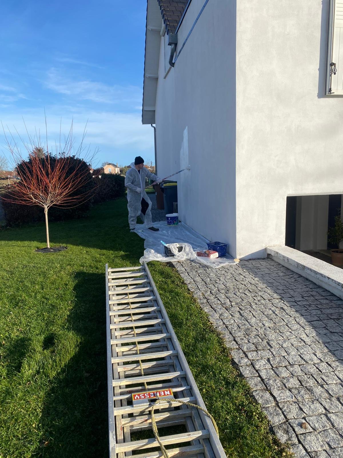 Travaux de façade et peinture dans les Pyrénées-Atlantiques (64) - Photo 9